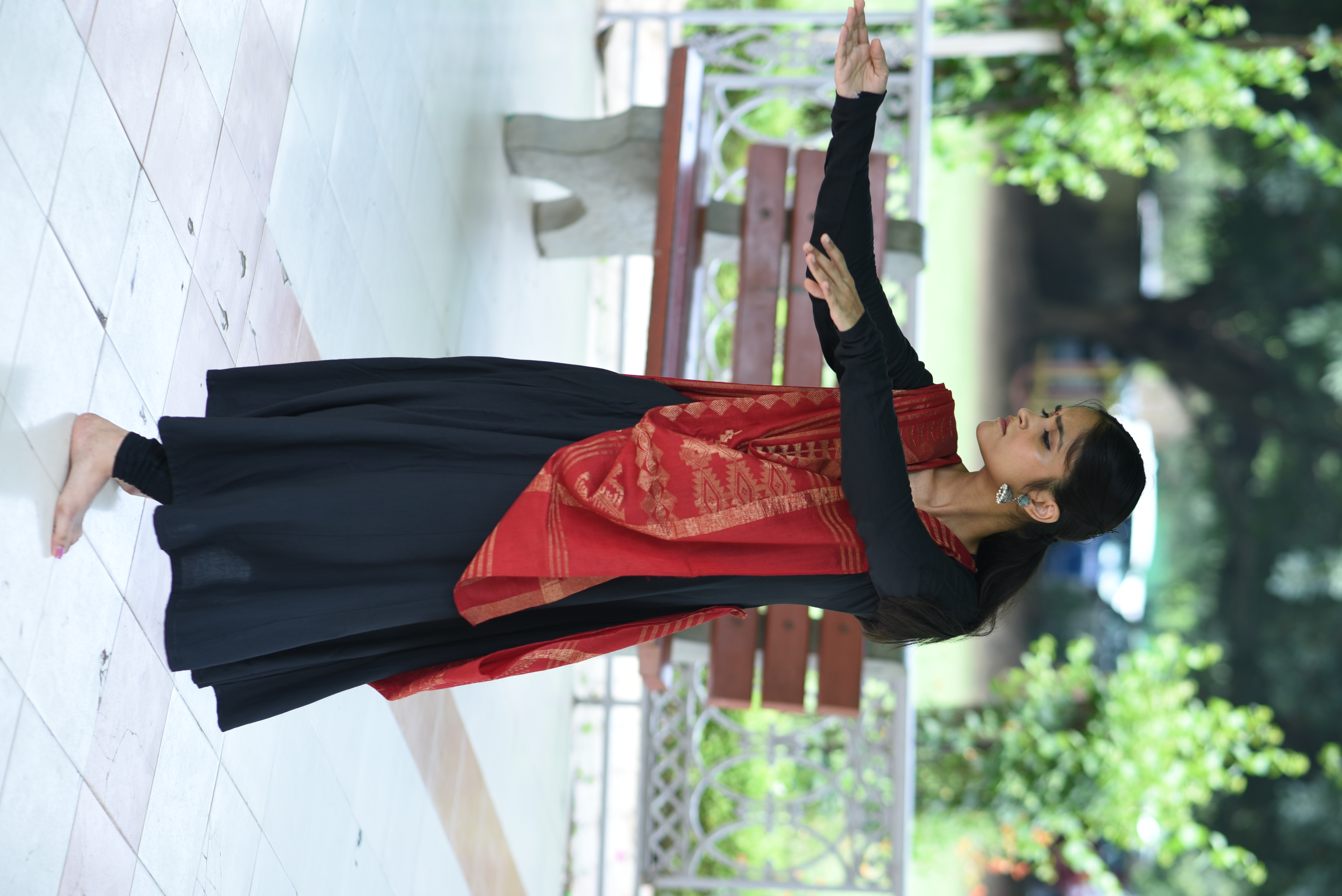 Mohika Shankar in rehearsal